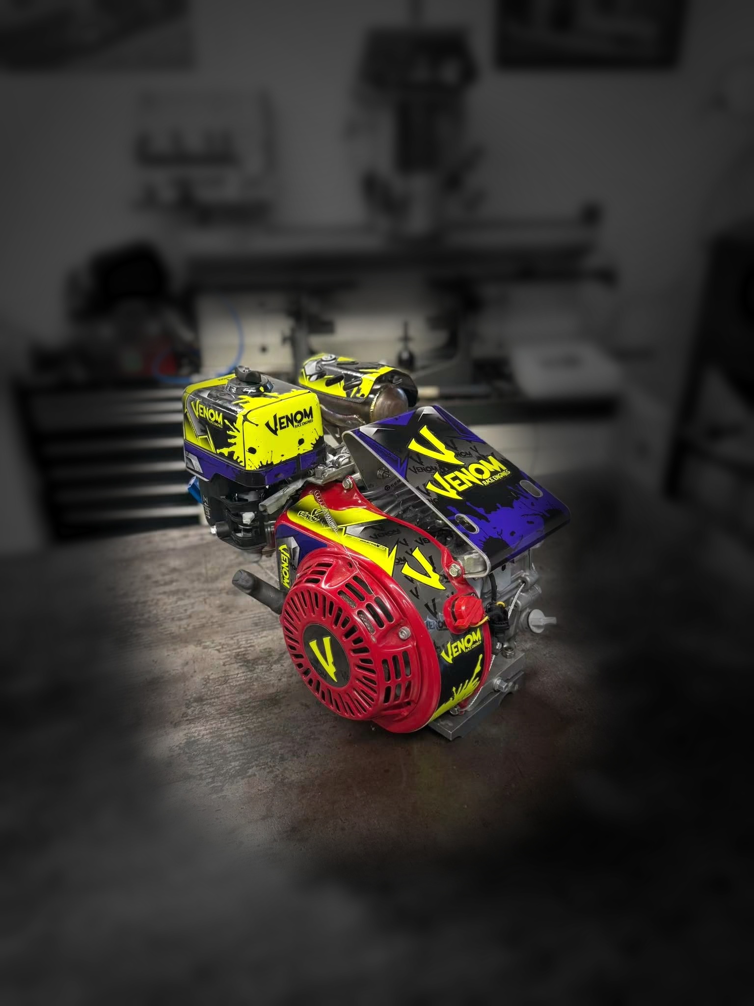 Venom GX200 engine colourway
